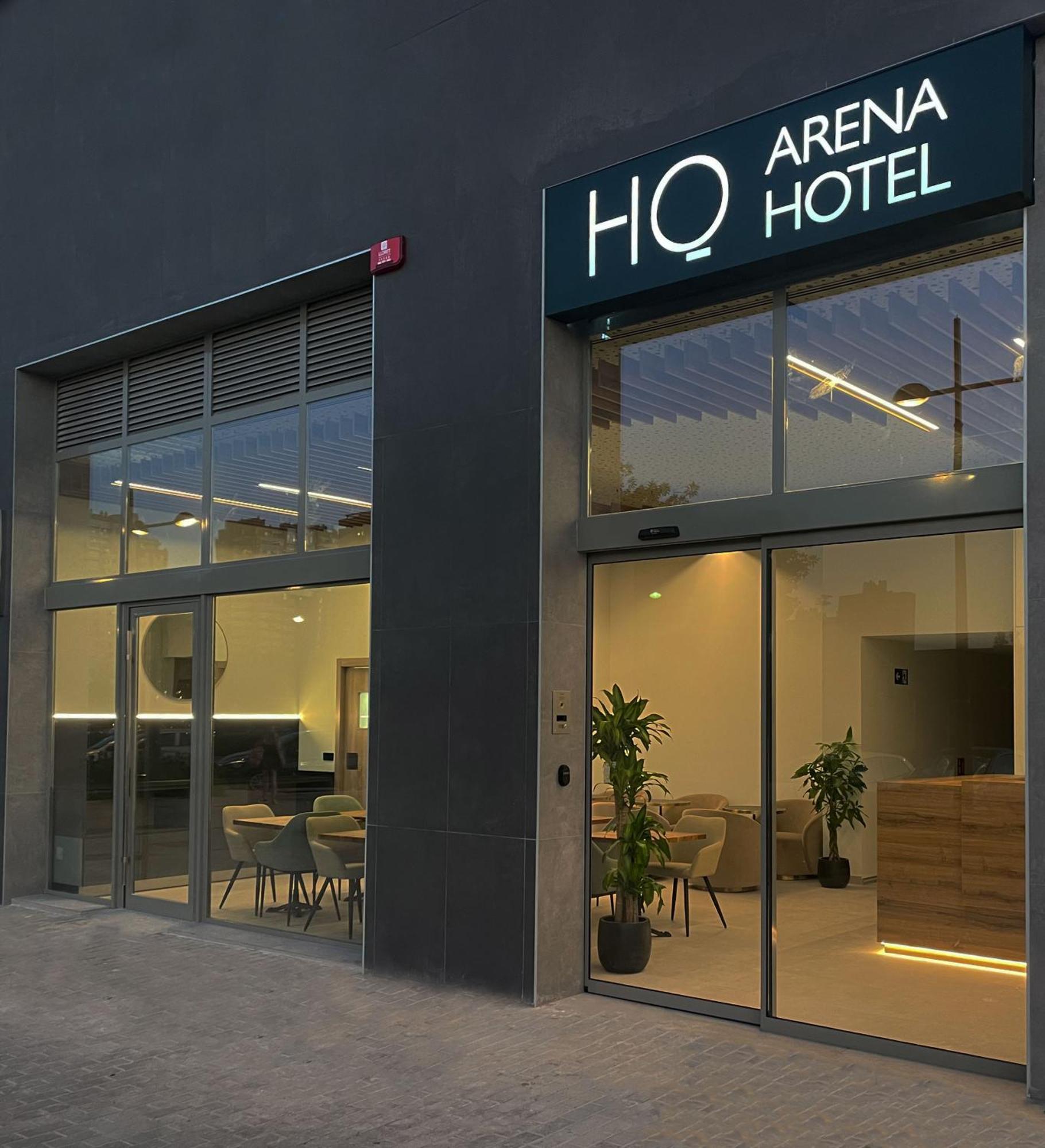 Hq Arena Hotel Valencia Exterior foto